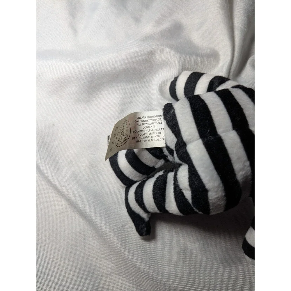 Vintage‎ 2004 TY McDonald's Hamburglar The Bear Beanie